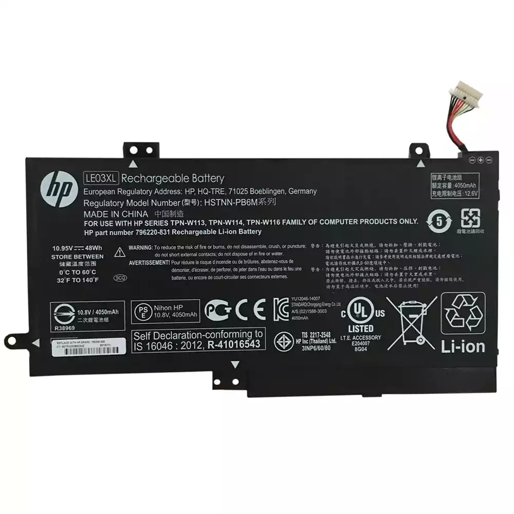 Ноутбук батарея для HP LE03XL