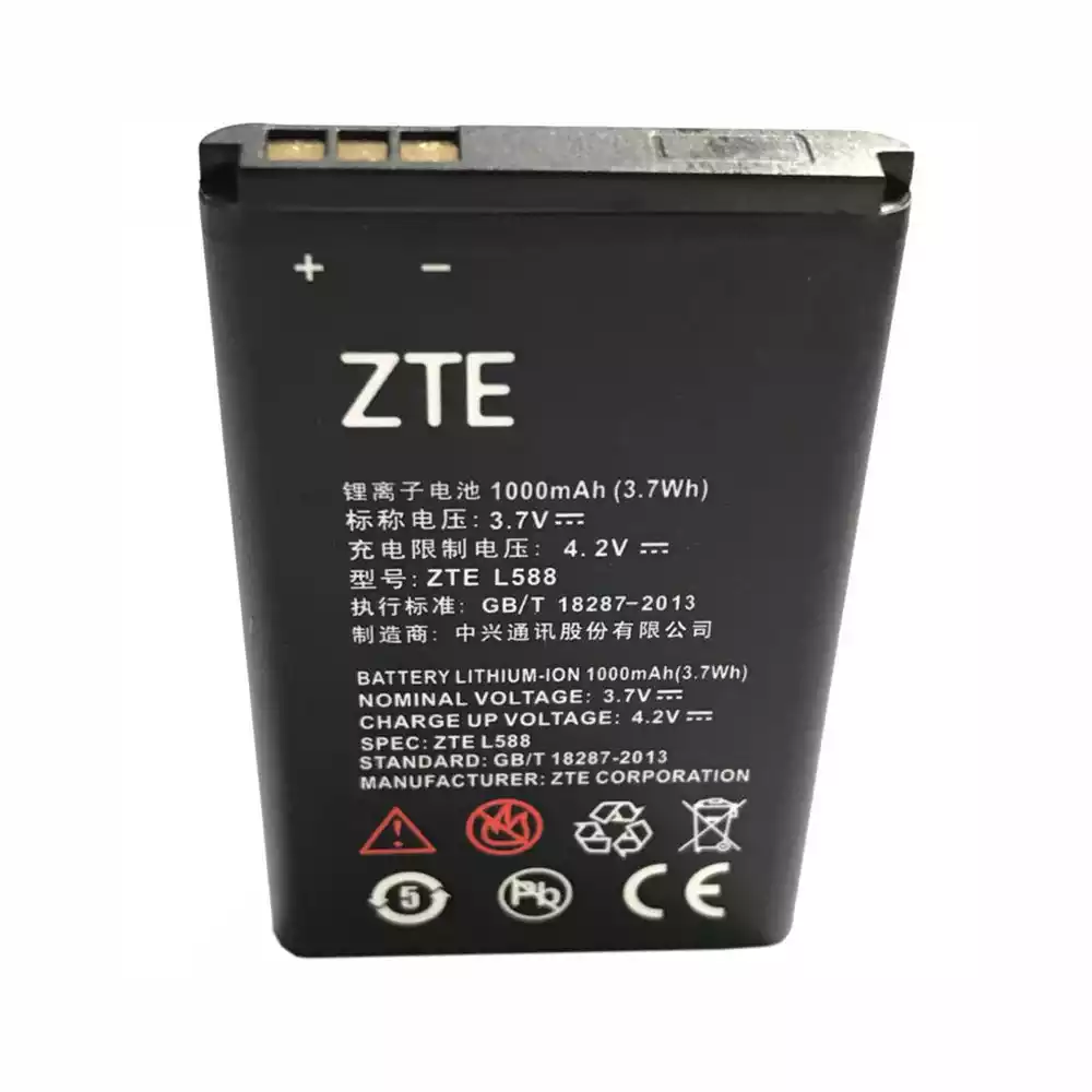 Оригинальный аккумулятор L588 для ZTE S202