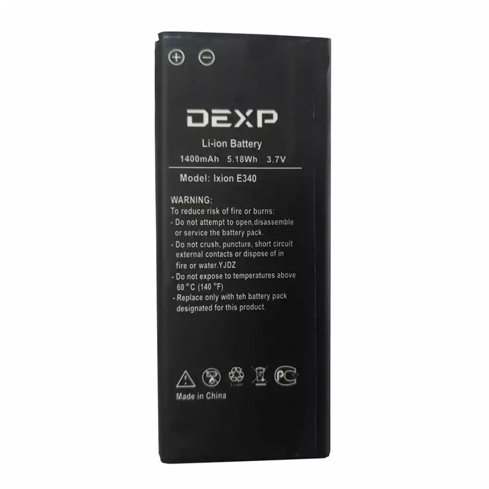 Оригинальный аккумулятор для DEXP Ixion E340